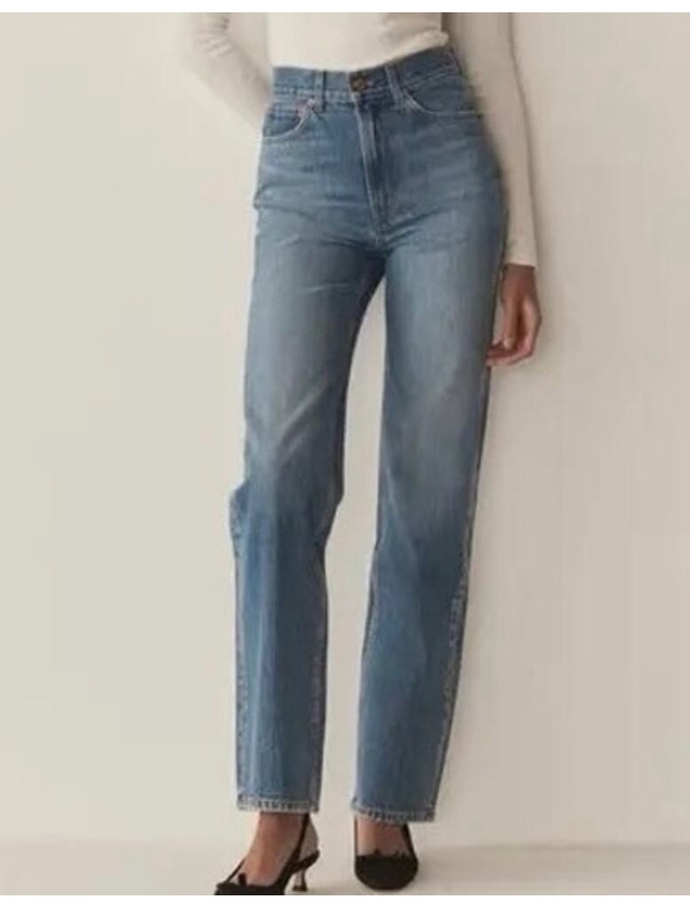 NEW DOEN Classic High-Rise Straight Leg Women’s Jeans Size 29